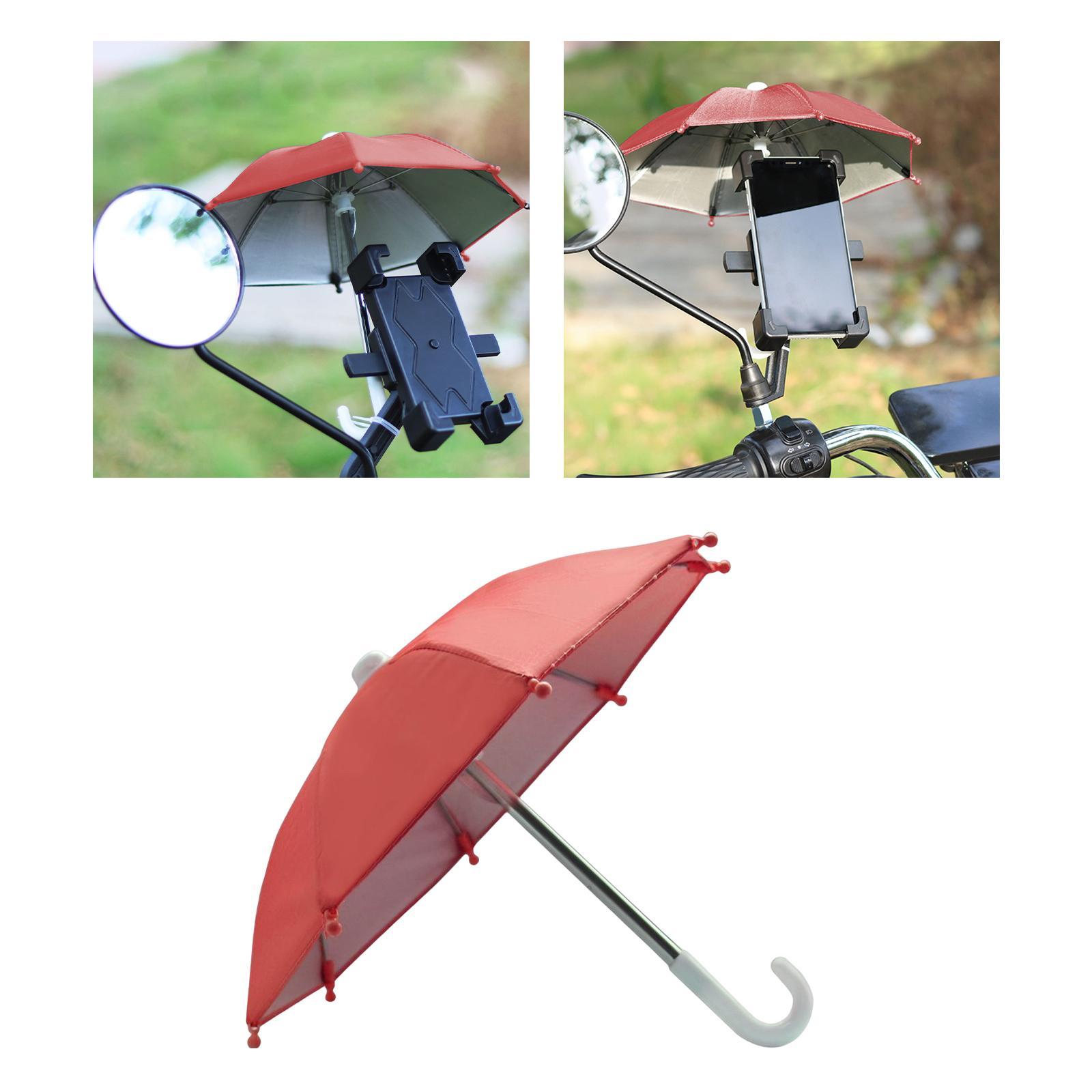 Phone Umbrella Sun Shade for Outdoor Vehicle Toy