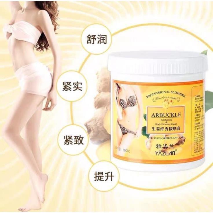 KEM GỪNG TAN MỠ kết hợp đánh tan mỡ