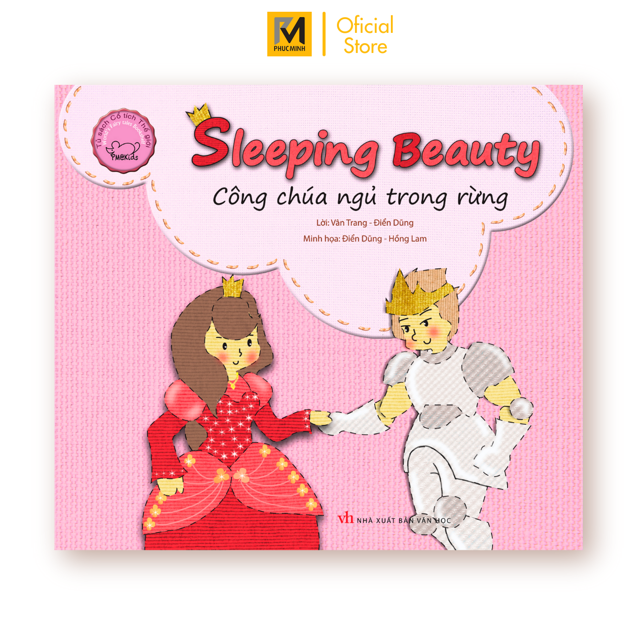 Cổ Tích Thế Giới Song Ngữ Anh - Việt Sleeping Beauty - Công Chúa Ngủ Trong Rừng Tái Bản 2019