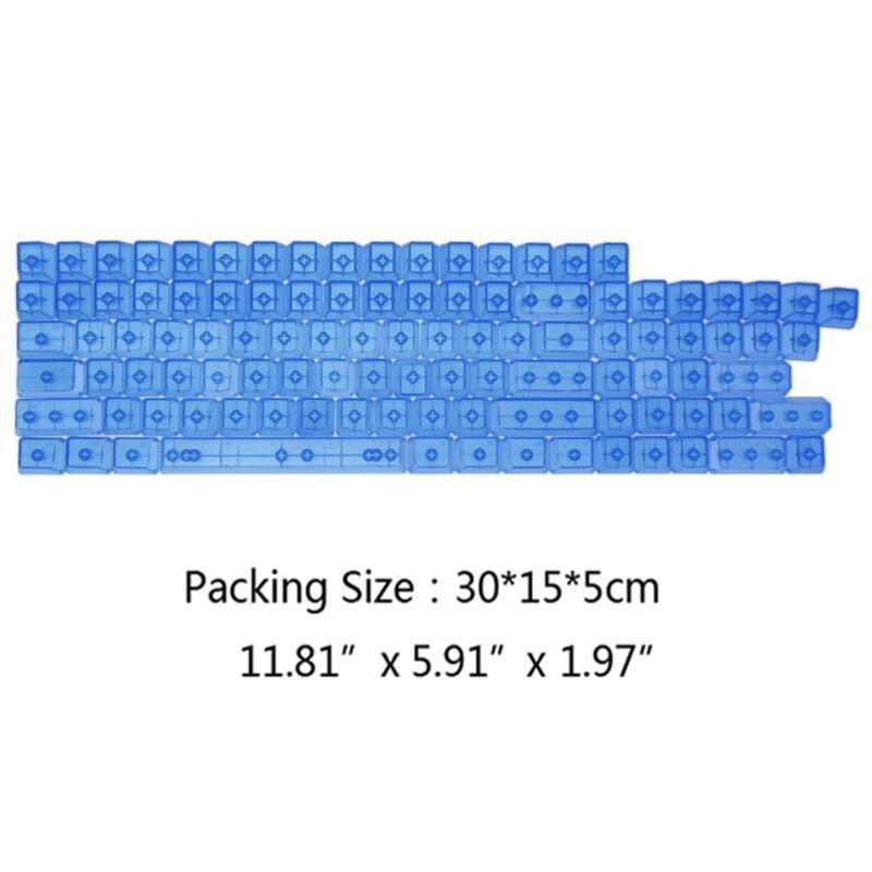 Nút Bàn Phím Cơ Bằng ABS Trong Suốt Có Đèn Nền Cho Bàn Phím Cơ