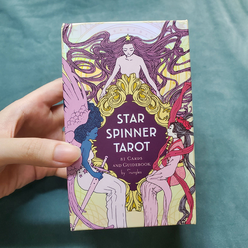 Bài Tarot Star Spinner 81 Lá Bài Tặng File Tiếng Anh Và Đá Thanh Tẩy