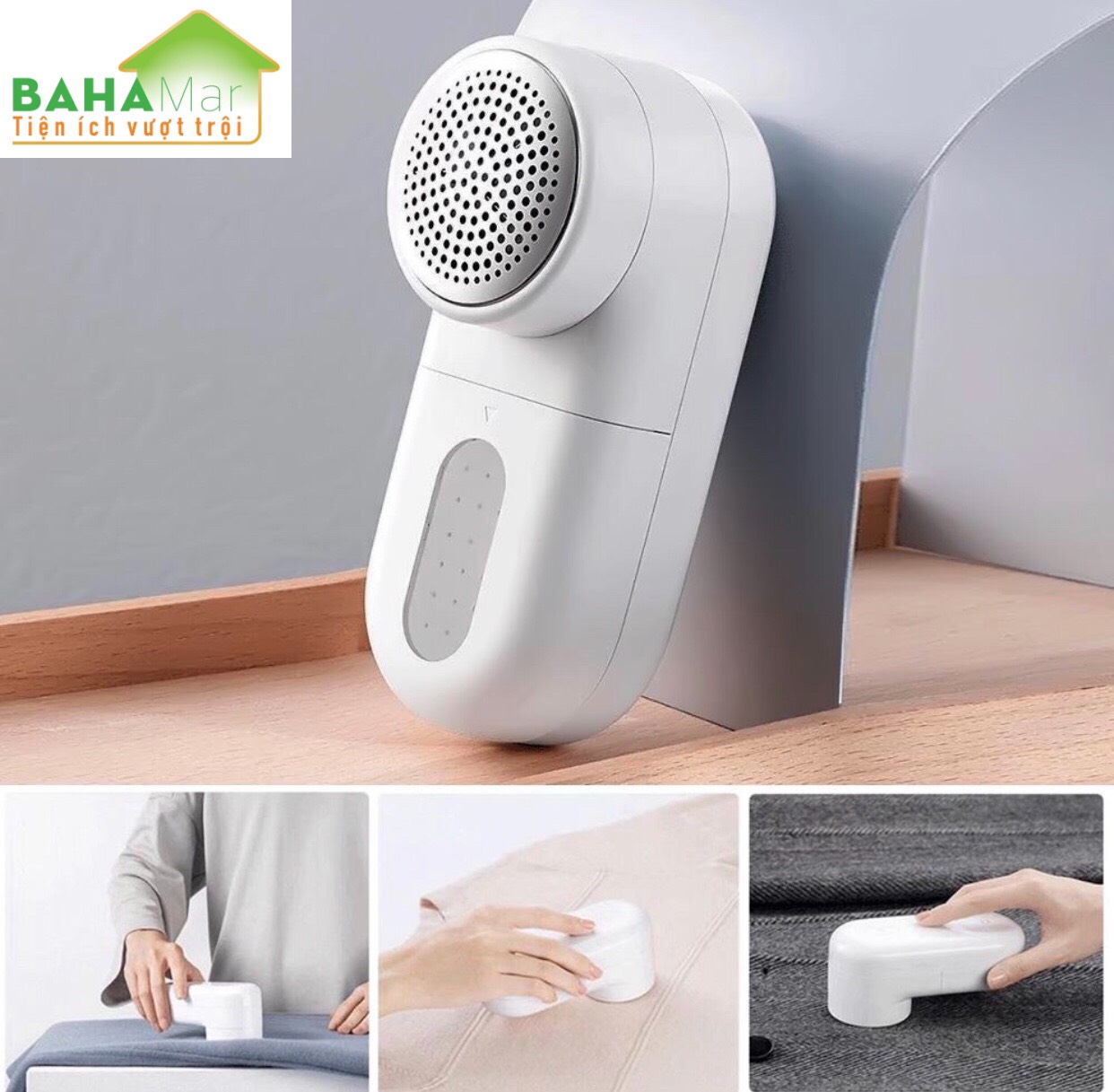 MÁY CẮT LÔNG XÙ TRÊN QUẦN ÁO, ĐỒ DẠ, NỈ. "BAHAMAR" xén bỏ lớp lông, bông xù trả lại bề mặt mịn màng cho quần áo và vỏ bọc đệm, gối dựa...