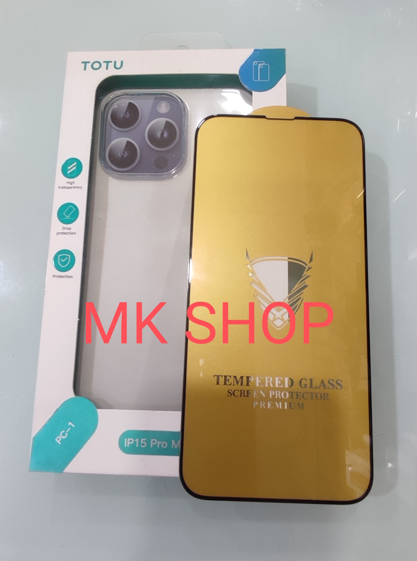 Ốp Lưng Totu dành cho Iphone 15 Promax tặng kèm 1 cường lực full OG - Hàng Chính Hãng