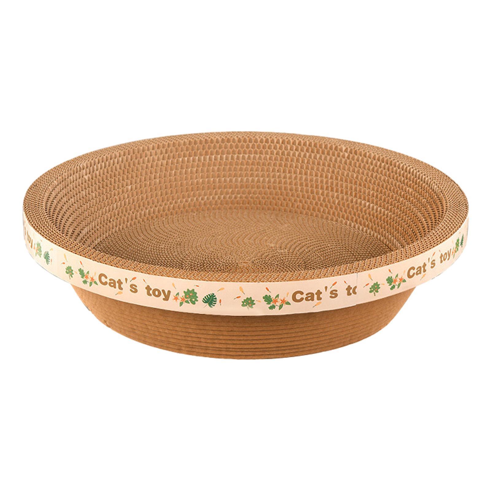 Cat Scratcher Pad Nest Cat Scratcher Cardboard for Kitty Kitten Pet Supplies