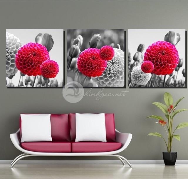 20 mẫu tranh treo phòng ăn ,cầu thang bộ 3 tấm tranh treo tường , tranh canvas kích thước 30x30cm.