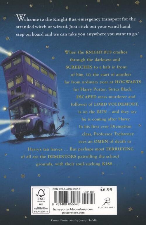 Tiểu thuyết thiếu nhiên tiếng Anh: Harry Potter and the Prisoner of Azkaban - Children's Paperback