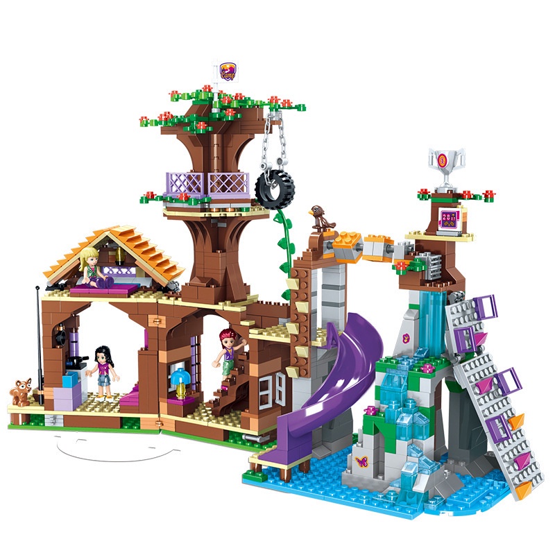 Đồ Chơi Lắp Ráp Mô Hình Căn Nhà Trong Rừng House In The Forest Model3019 Với 872 Chi Tiết