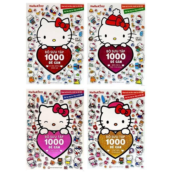 Hình ảnh Hello Kitty - BST 1000 Đề Can - Bốn Mùa Yêu Thương - Bản Quyền