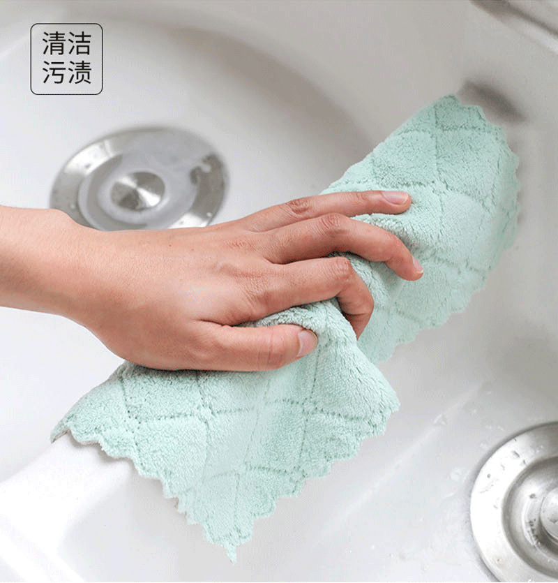 Set 10 Khăn Bông Lau Đa Năng 2 Mặt Siêu Mềm