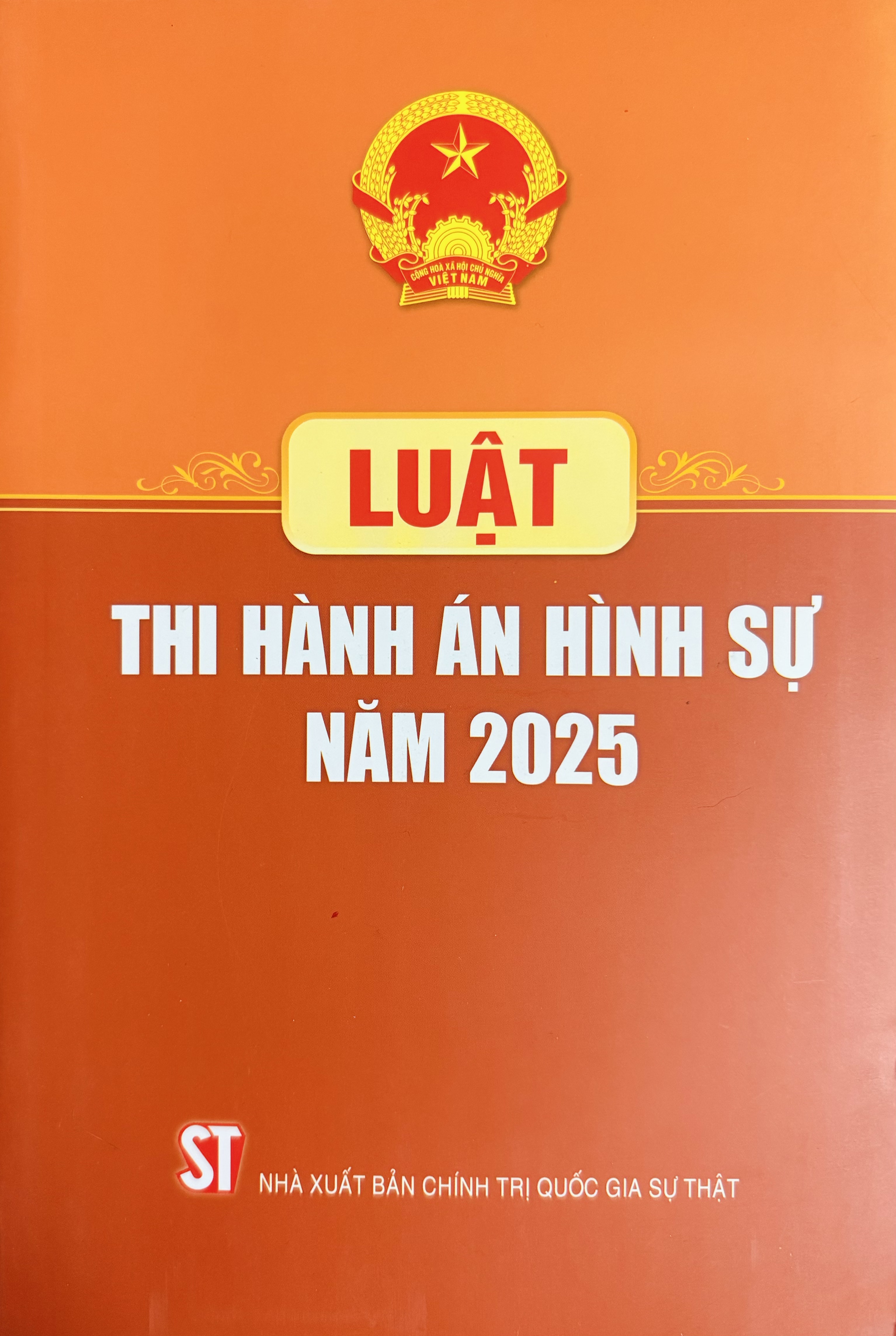 Luật Thi Hành Án Hình Sự năm 2025