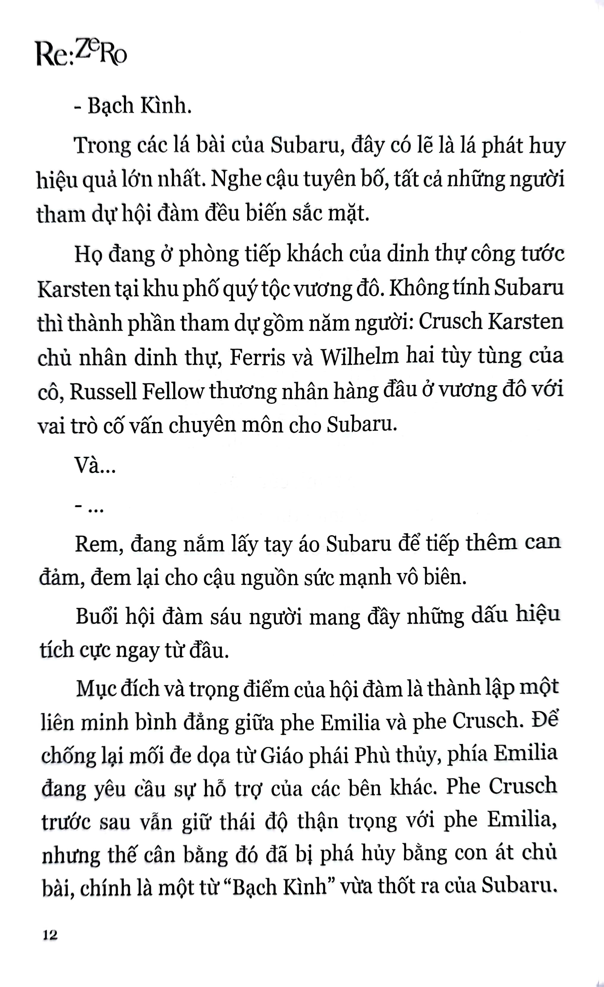 Re:zero - Bắt Đầu Lại Ở Thế Giới Khác 7 (Tái Bản 2021)