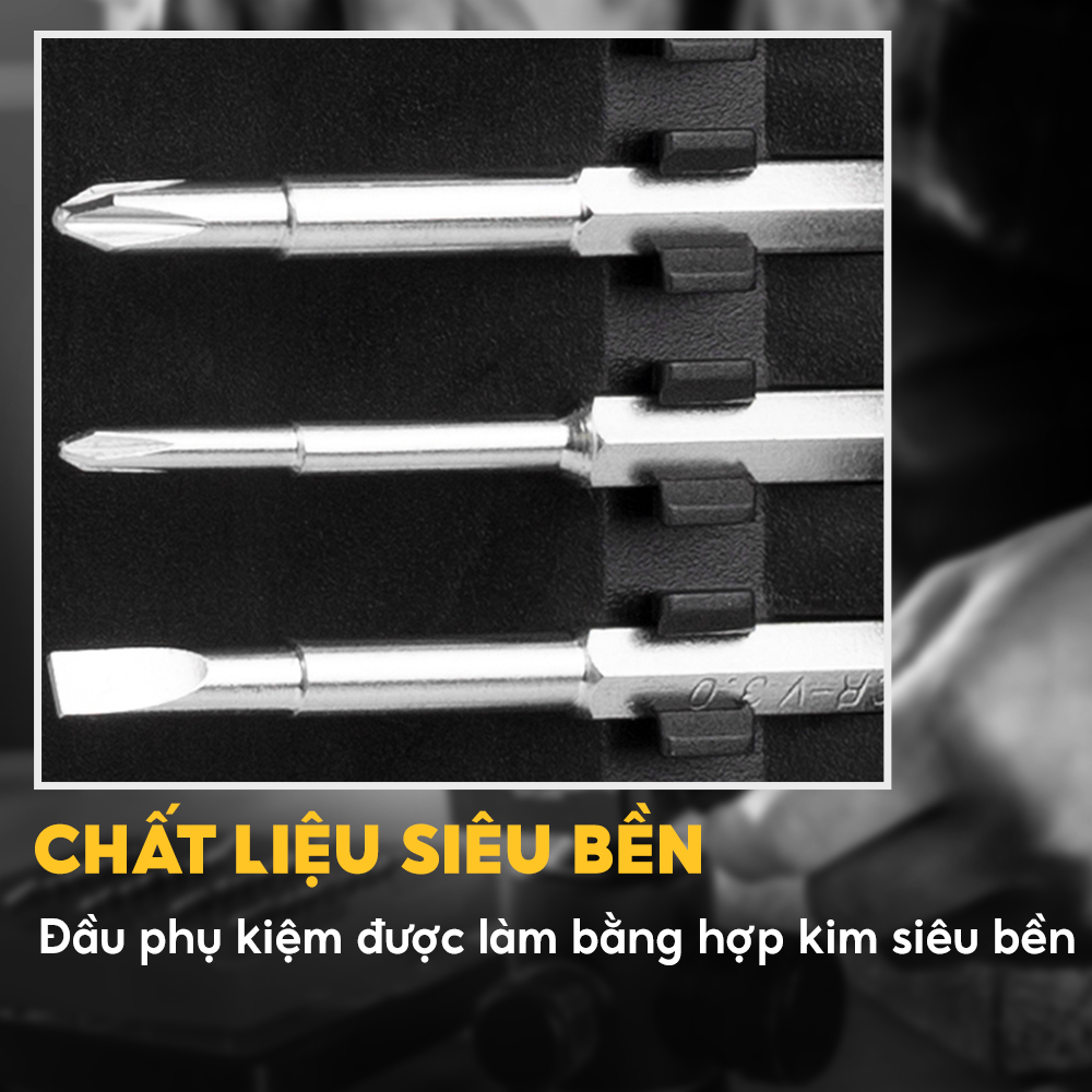 Bộ tua vít 11 chi tiết Deli DL240011L