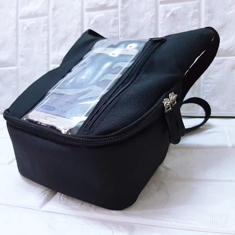 Túi Treo Đầu Xe Máy, Treo Ghi Đông Chống Giật Mất Điện Thoại, Xem Google Map, Chứa Đồ Tiện Lợi