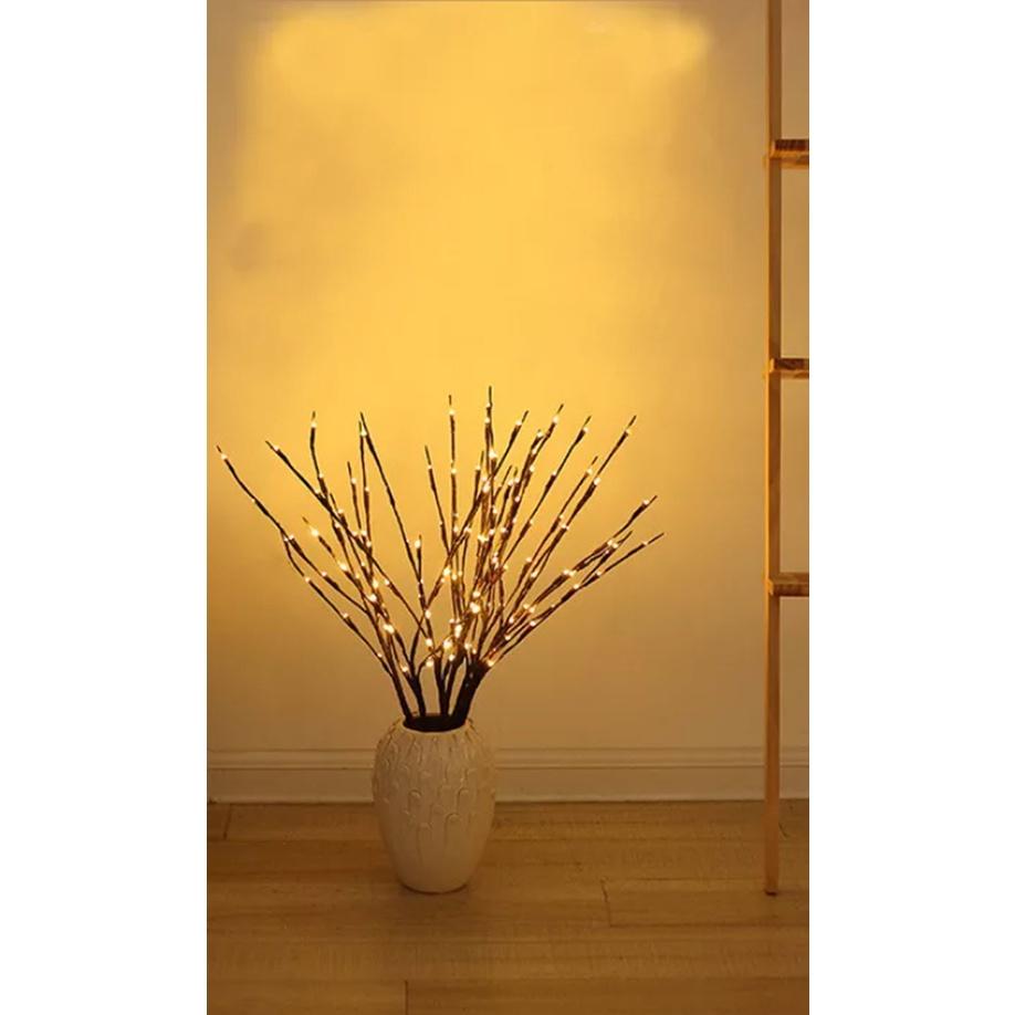 Đèn Led hình nhánh cây giả hình cành đào cao 70 cm Trang Trí Nhà Cửa Xinh Xinh vào dịp Tết