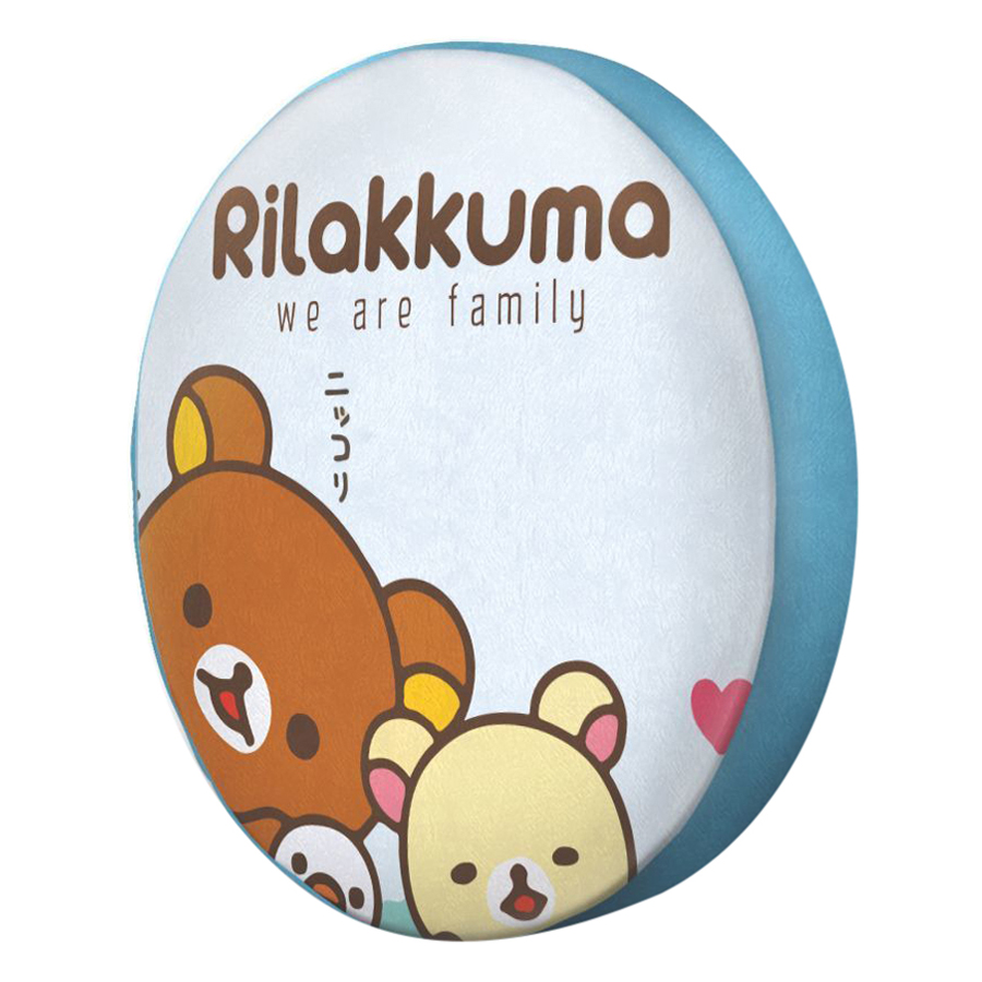Gối tròn Gia đình rilakkuma - GOCT440