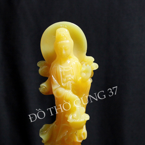 Tượng Quan Âm Đứng Trên Cá Hóa Rồng