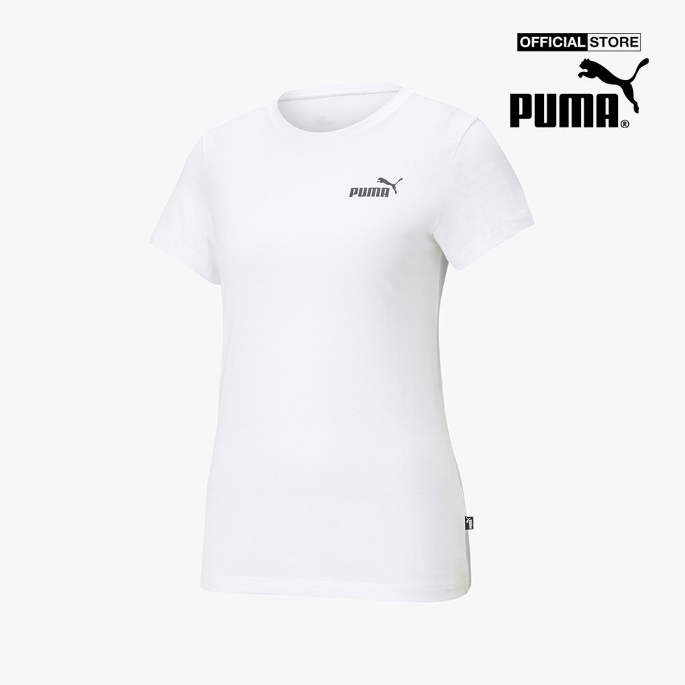 PUMA - Áo thun nữ tay ngắn Essentials Small Logo 586776
