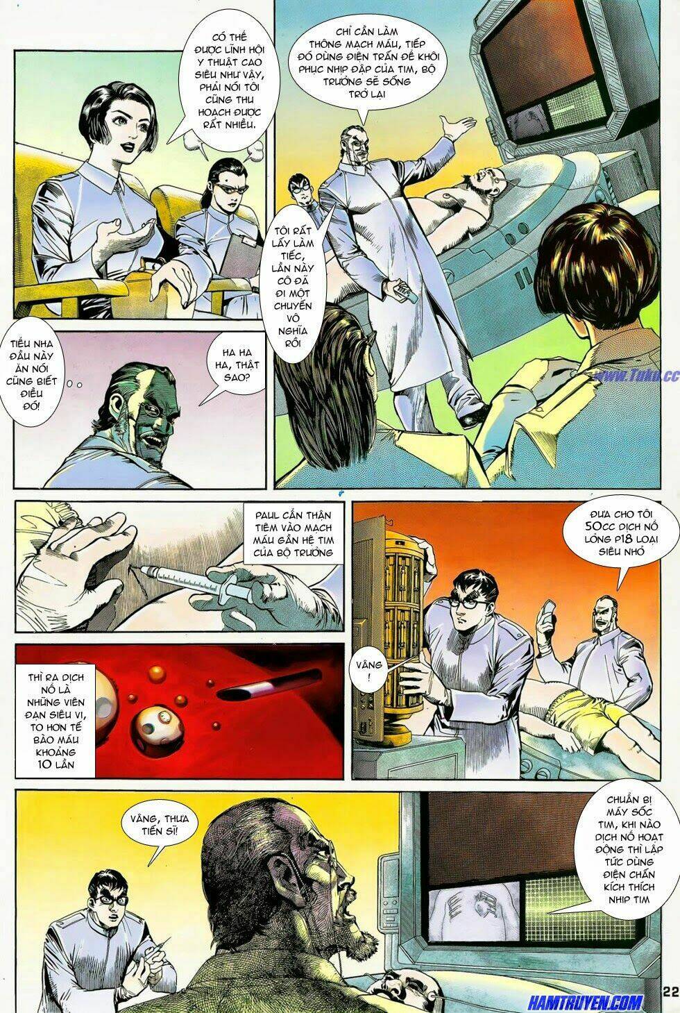 long hổ ngũ thế chapter 4 22