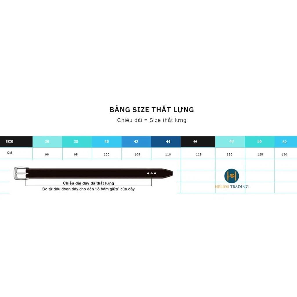 THẮT LƯNG DA CAO CẤP - NHẬP KHẨU TỪ Ý - WADE_CB6719_BLUE