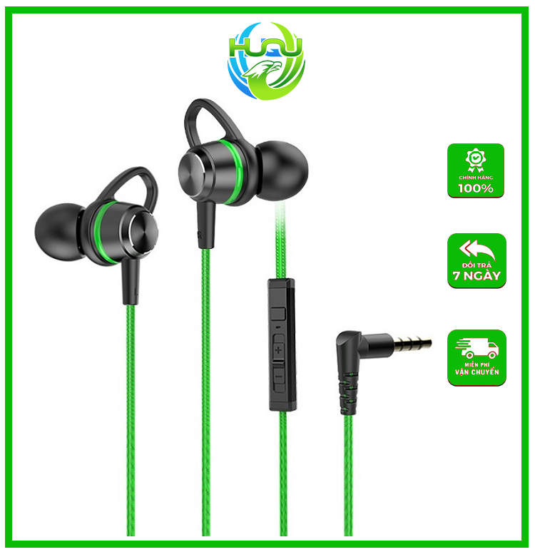 Tai Nghe Gaming Có Mic (Có Thể Tháo Rời) Chân Cắm 3.5mm HuQu HQ-G29 - Hàng Chính Hãng