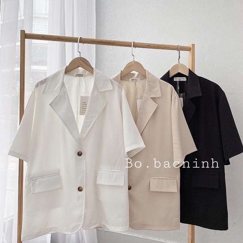 Áo Blazer Cộc Tay