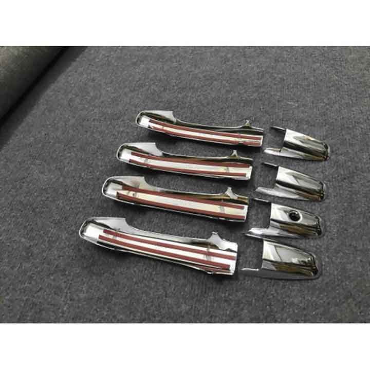 Bộ 4 Ốp Tay Nắm Cửa Mạ Crom Cho Xe Ô Tô - Civic 2008-2011