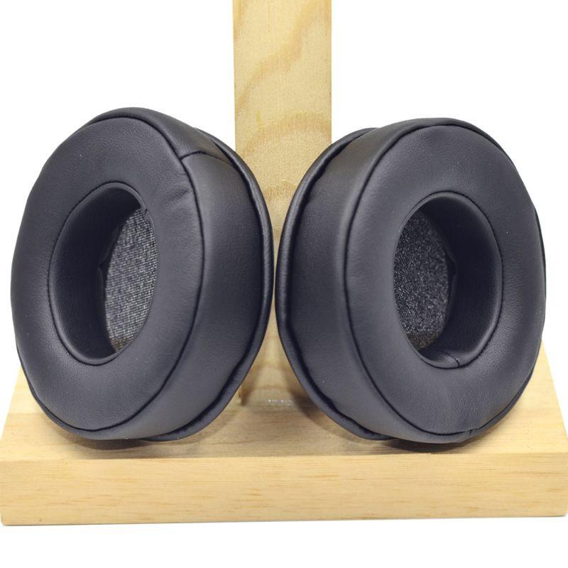 HSV 1Pair Replacement PU Leather Earpads Ear Cushion Cover for Beyerdynamic Series Headphones Headset