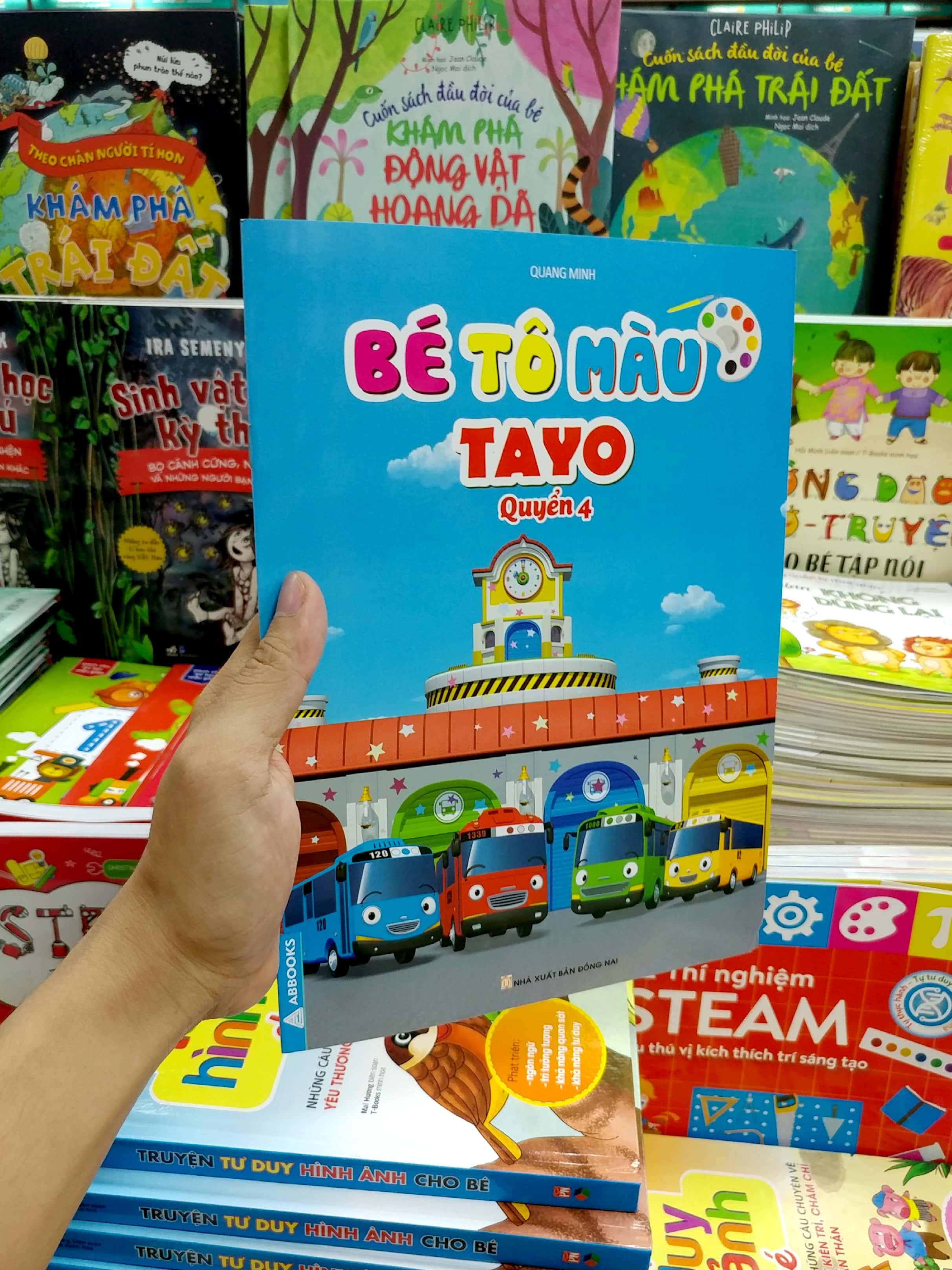 Bé Tô Màu Tayo - Quyển 4