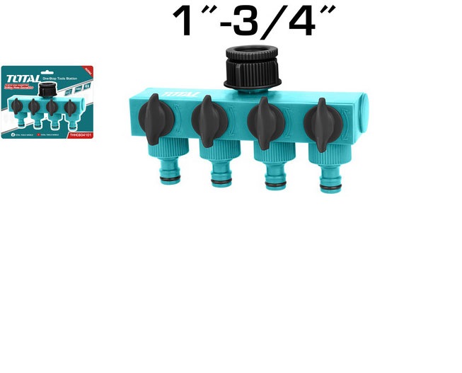 Khớp nối nhựa  3/4 inch -1 inch total THHC604101