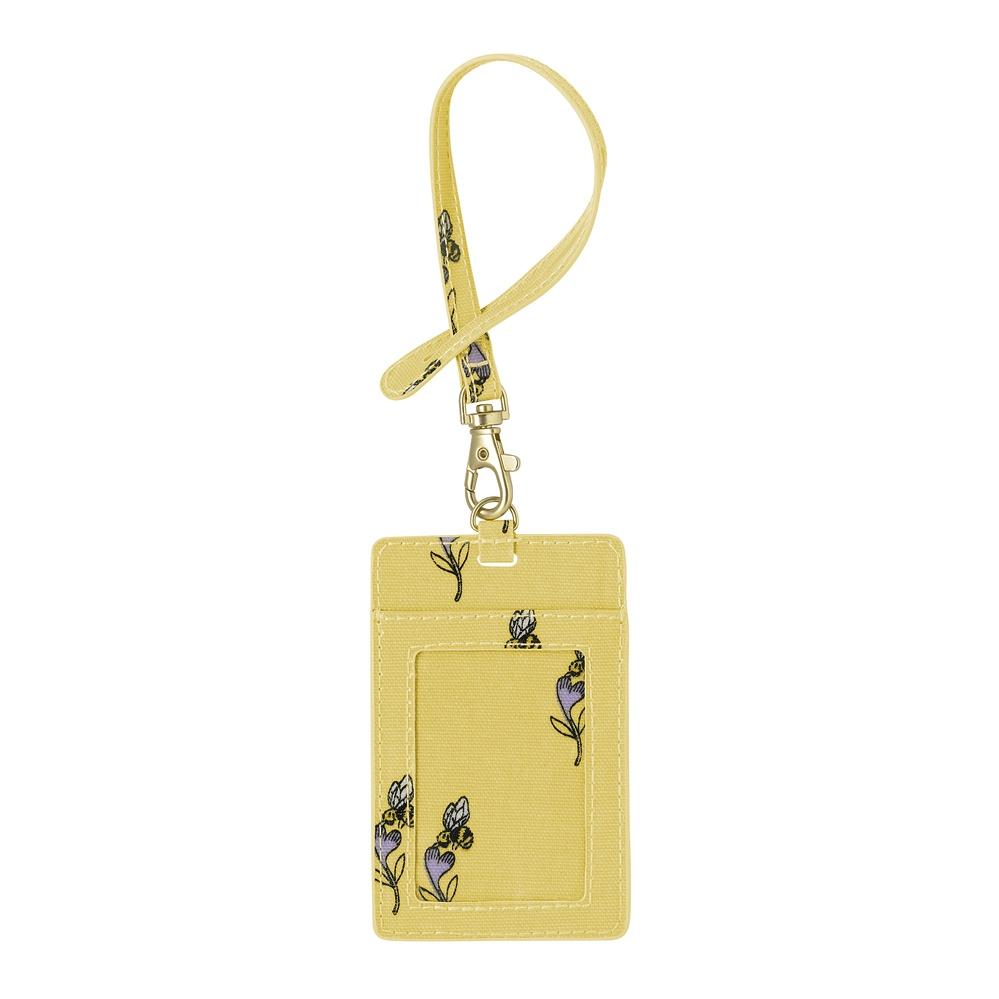 Cath Kidston - Thẻ đeo /I.D Holder - Bee &amp; Heart - Yellow -1042887