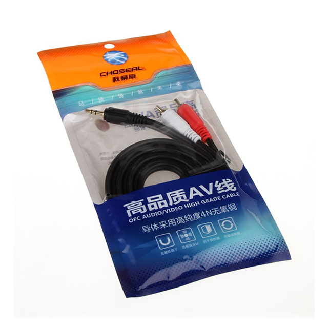 Choseal Q304 - Cáp Âm Thanh Audio AV Chuẩn RCA-3.5mm - Hàng Chính Hãng