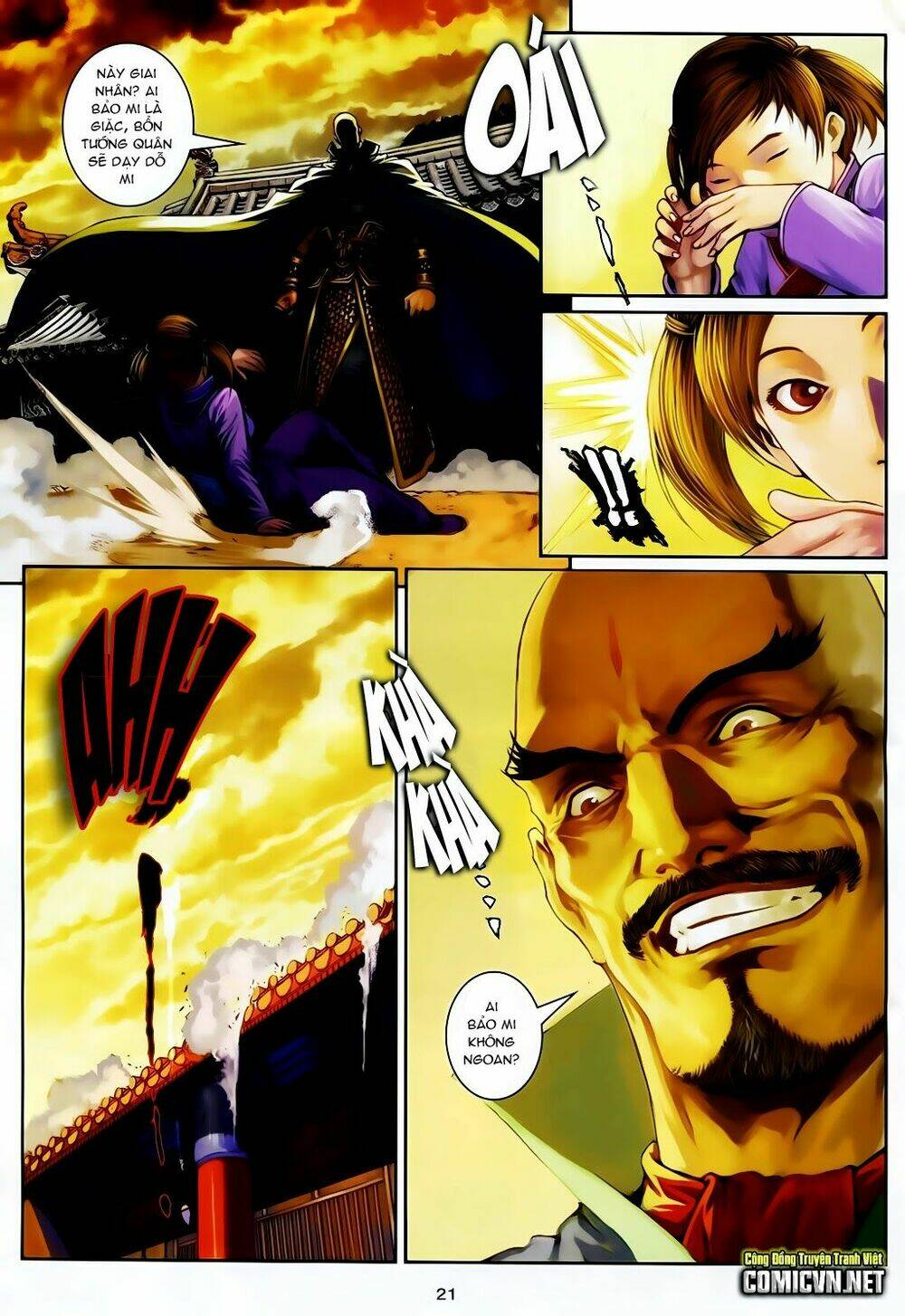 tân tác tứ đại danh bổ chapter 6 21