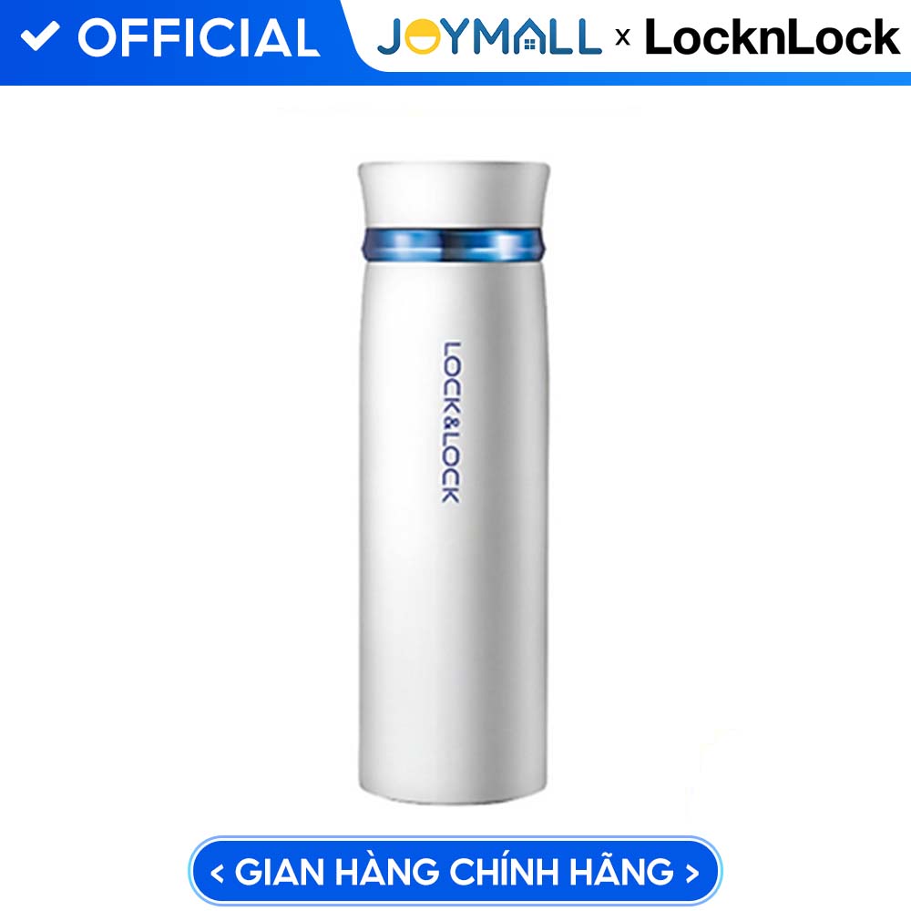 Bình Giữ Nhiệt Lock&Lock Feather Light LHC4131BKR (450ml)