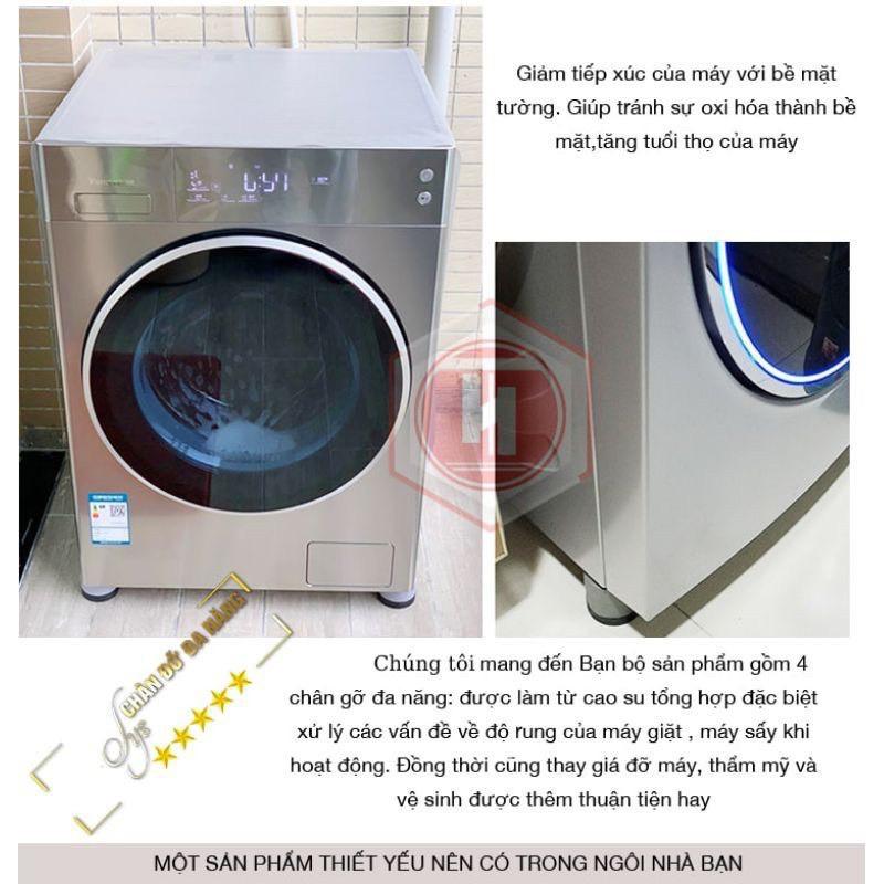 4 ĐỆM CAO SU CHỐNG RUNG MÁY GIẶT