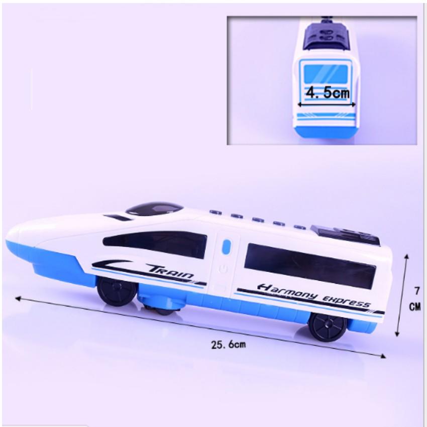 Đồ chơi mô hình cho bé,Tầu cao tốc độ chơi đa âm thanh, ánh sáng HQ Plaza 206367