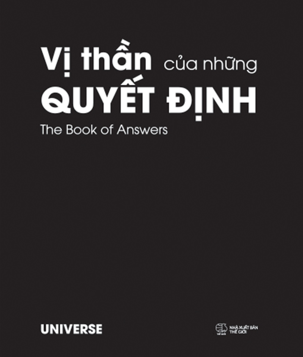 Sách: Vị Thần Của Những Quyết Định ( Bìa Đen )