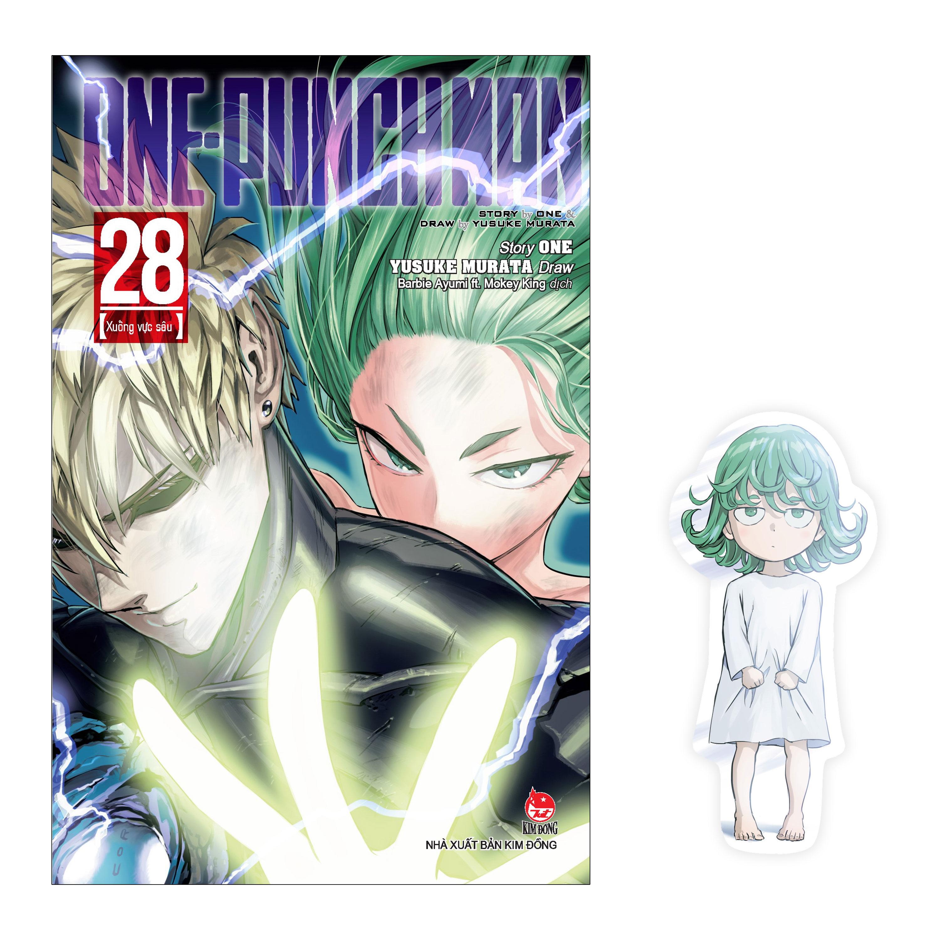 Sách - One-Punch Man - Tập 28 - Xuống Vực Sâu - Tặng Kèm Bookmark