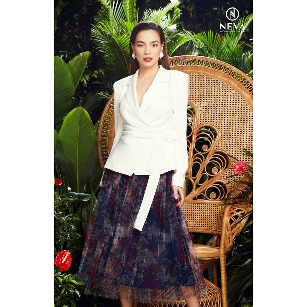 NEVA - ÁO VEST BUỘC NƠ LỆCH W620116