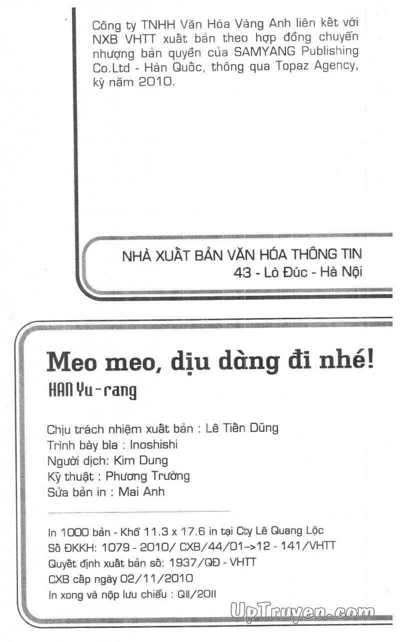 meo meo dịu dàng đi nhé chapter 11 2