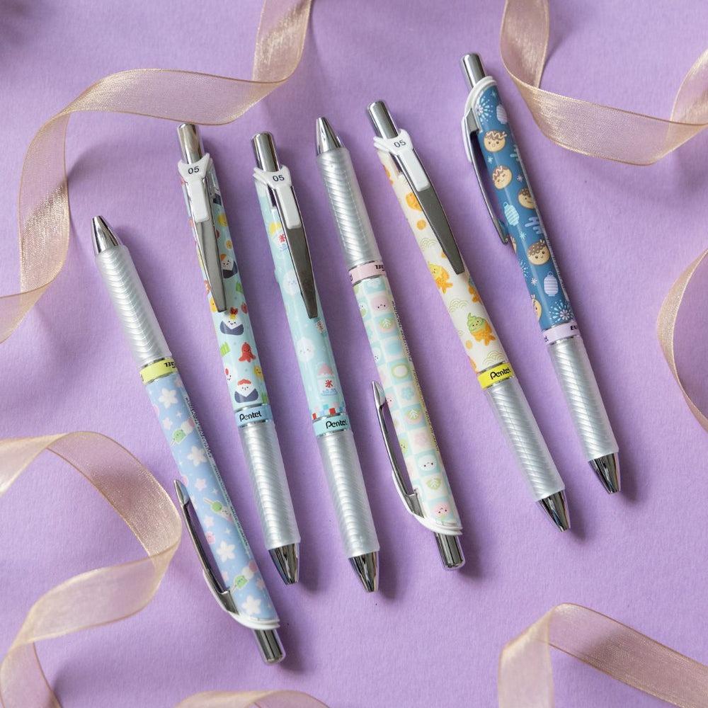 Bút Gel EnerGel Kawaii Snacks Series 0.5 mm - Pentel-BLN75KW45-C - Taiyaki - Mực Xanh