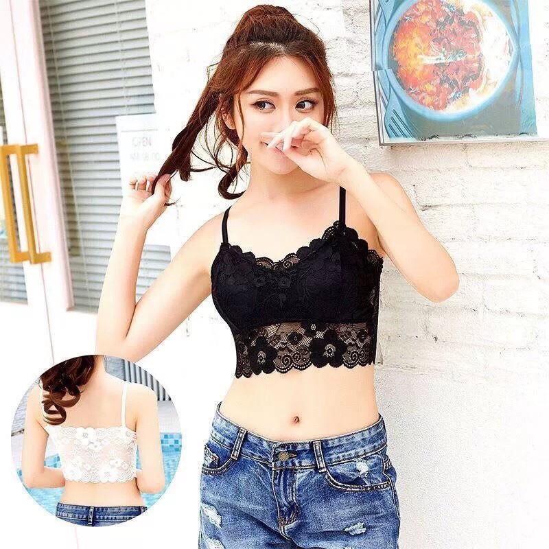 Áo Bralette ren mặc đơn hoặc kèm AL22