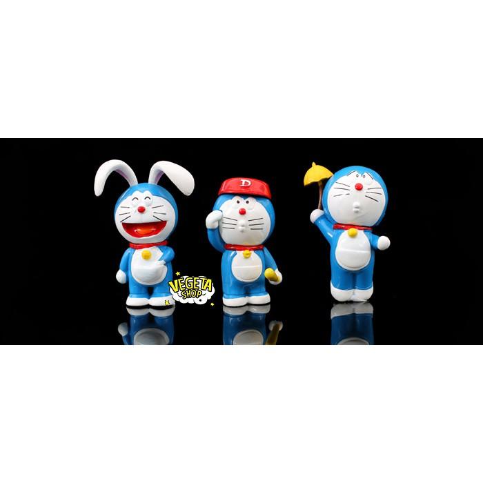 Mô hình Doraemon Doremon - Set 6 nhân vật Doraemon Doremon Nobi Nobita Dorami Doremi - 6cm