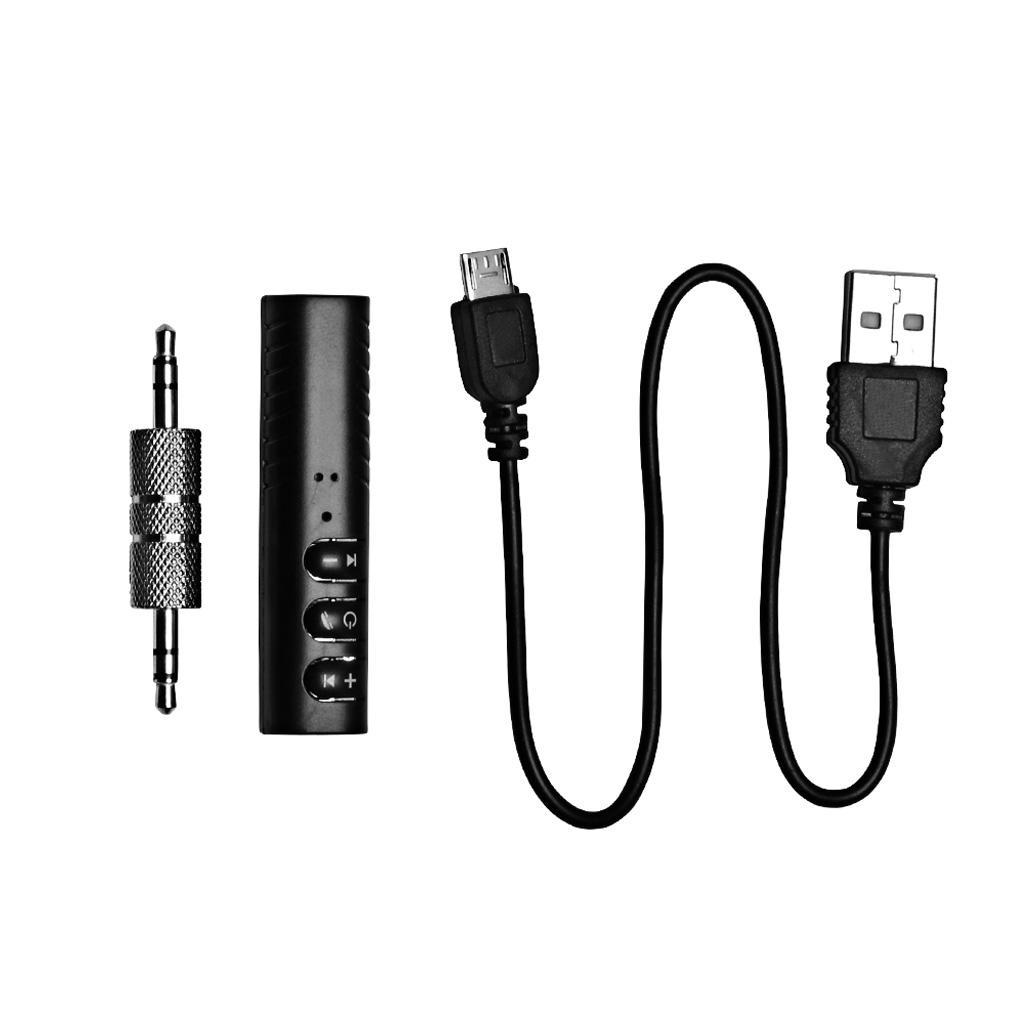3.5mm Jack Car Automotive Wireless Bluetooth Adapter AUX Audio Music Receiver