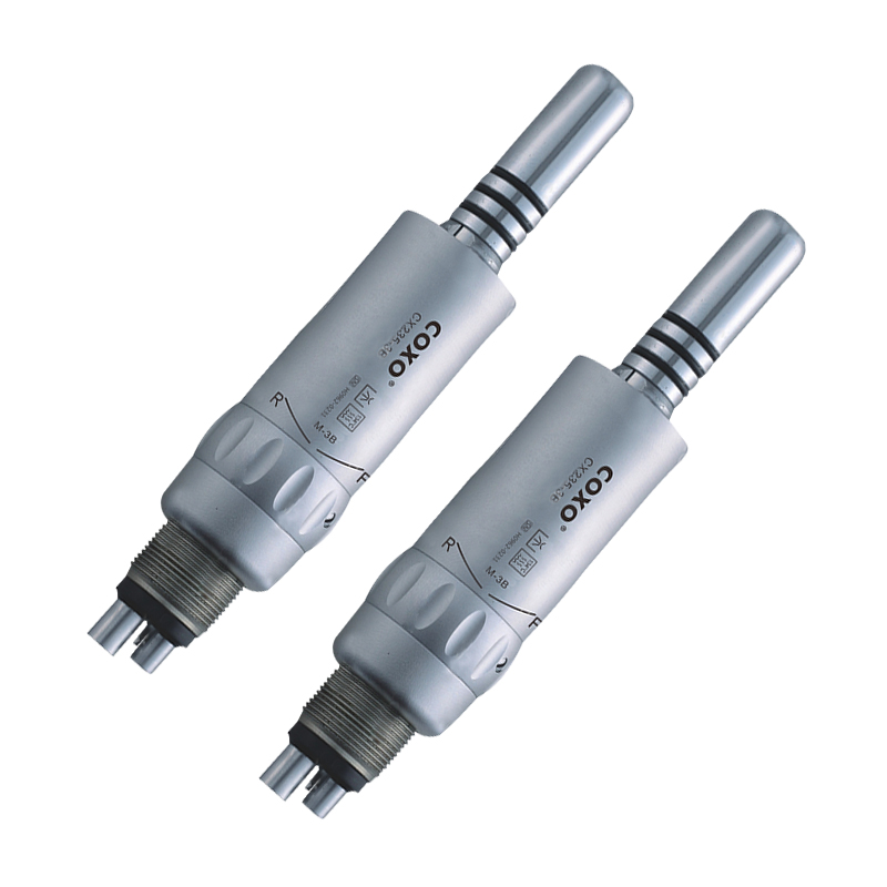 COXO CX235-3B Tốc độ thấp Nút nhấn Tay cầm Mũi thẳng Mũi nhọn Chốt Ngược Góc 2/4 Lỗ Nha khoa