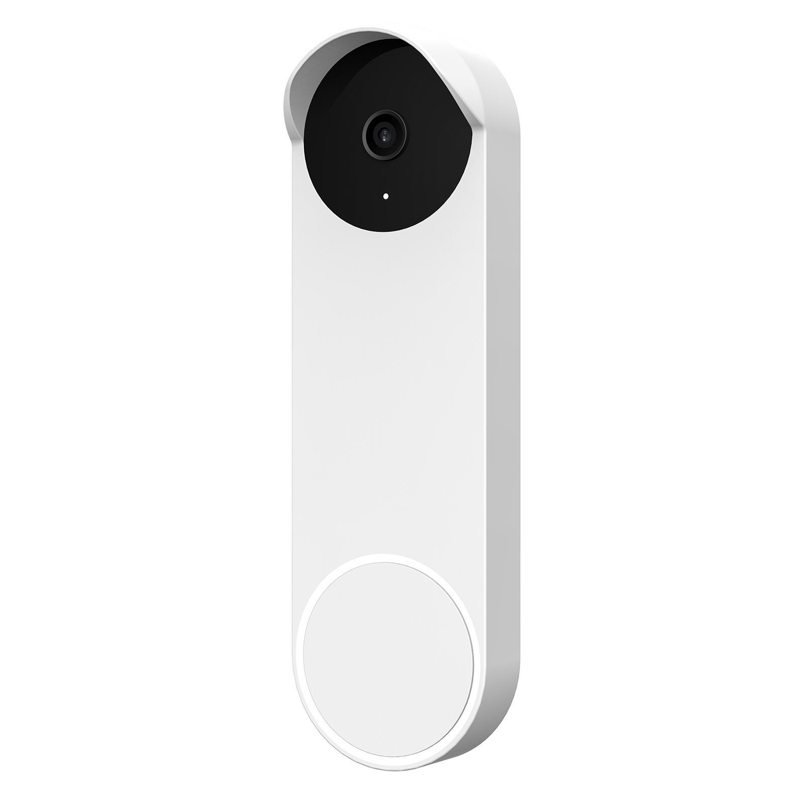 2Pcs Silicone Case Snugly Easy to Install for Google Nest Doorbell