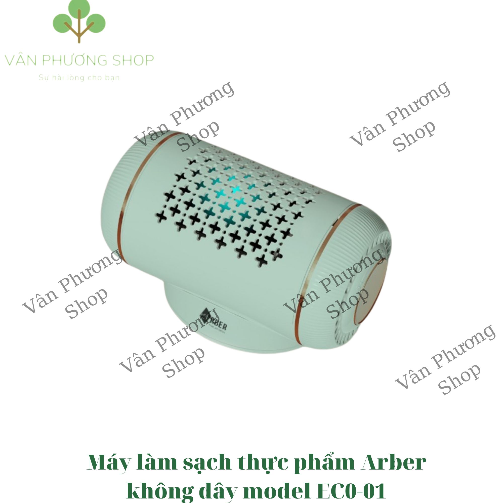 Máy làm sạch thực phẩm Arber không dây model EC0-01 Hàng chính hãng