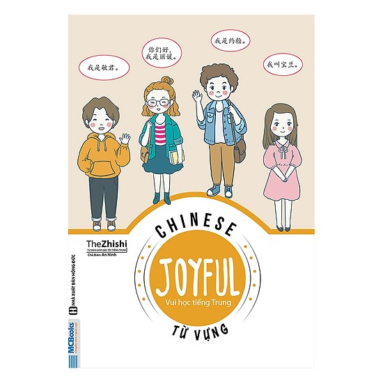 Chinese Joyful - Vui học tiếng Trung - Từ Vựng (Tặng kèm Booksmark)