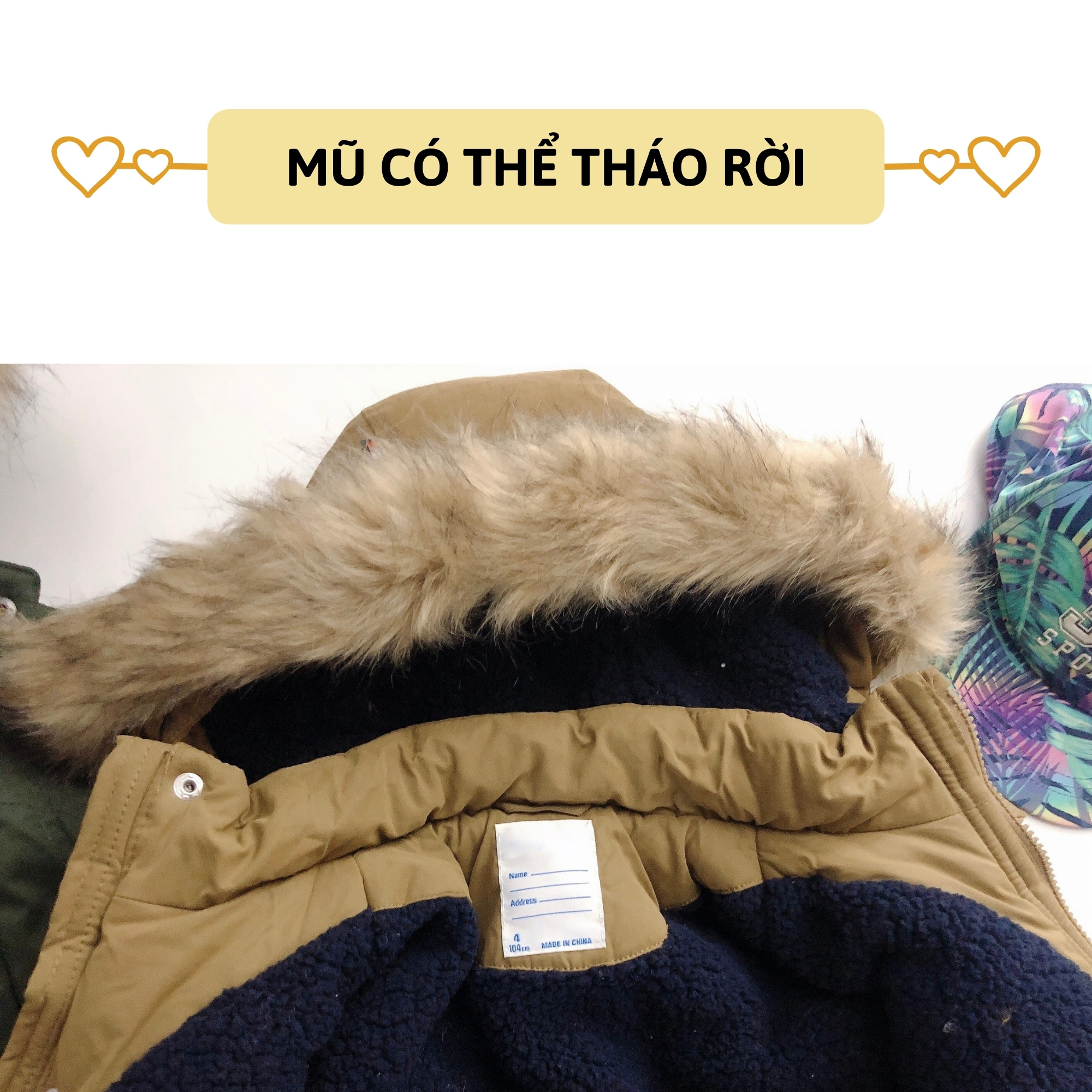 Áo khoác parka bé trai 27kids áo ấm mùa đông nam cho trẻ 2-9 tuổi BLCO4