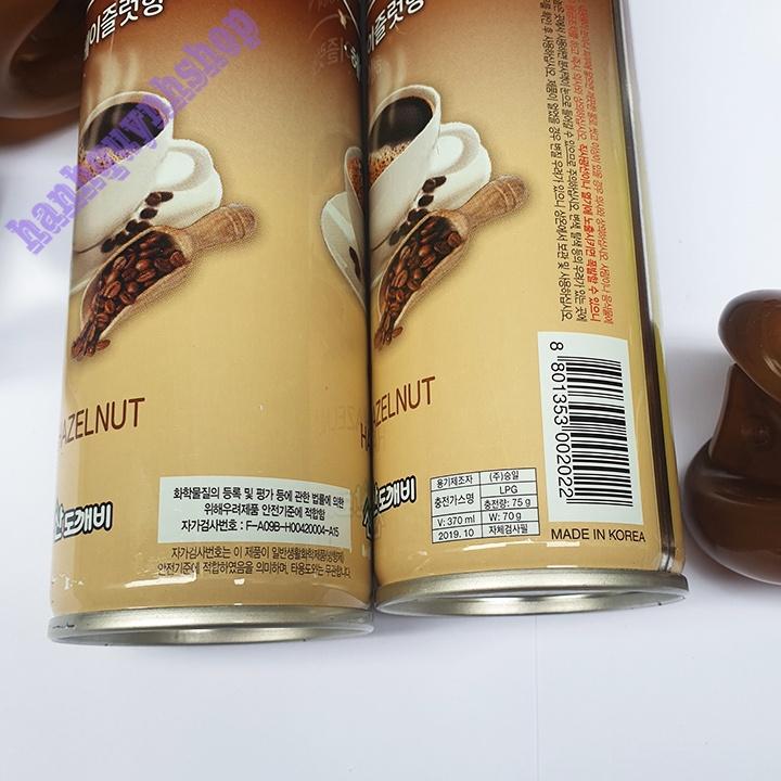 Chai Xịt Thơm Khử Mùi Ô Tô Hương Cafe Màu Nâu 370ml