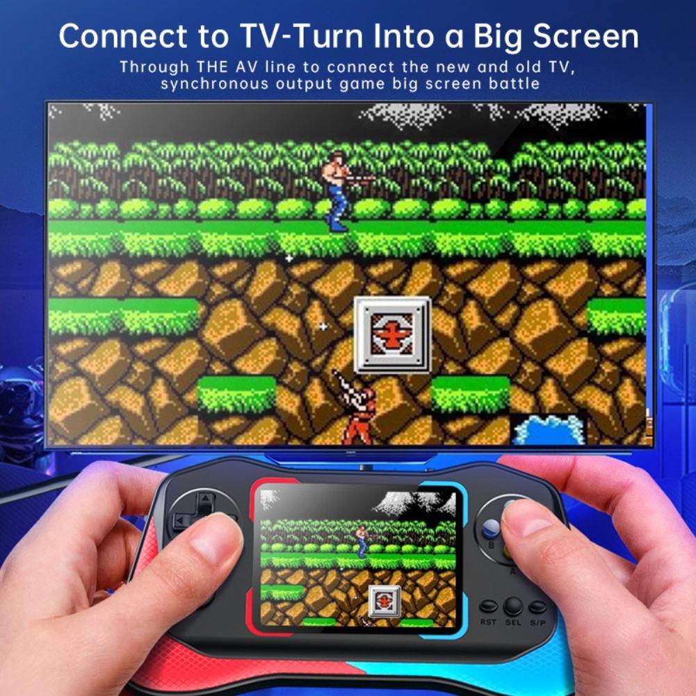 Máy chơi game cầm tay mini 500 trò chơi cổ điển kích thước di động